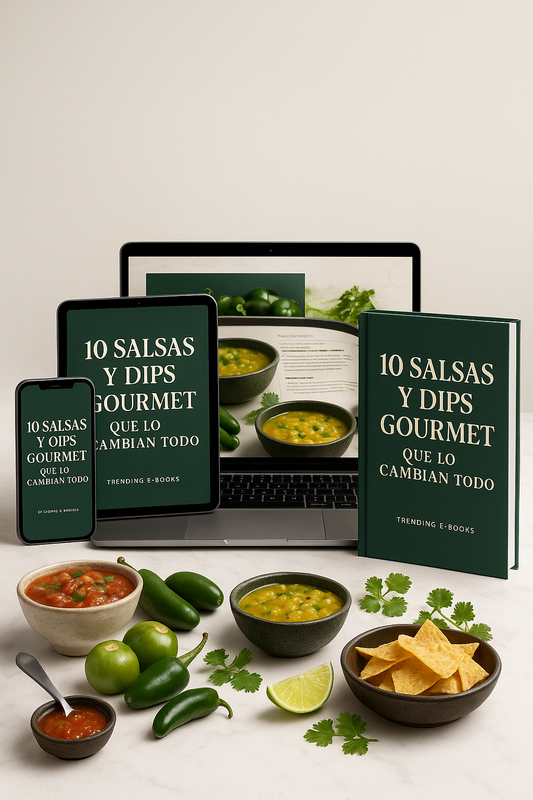 10 Salsas y Dips Gourmet que lo Cambian Todo