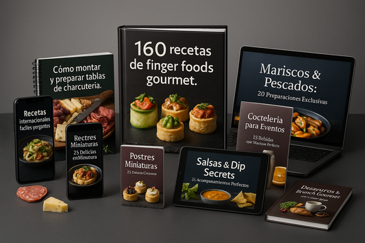 📦 Super Combo Gourmet 9X1: 160 Recetas + 8 Bonus Exclusivos
