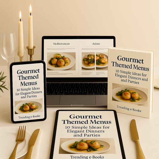 Gourmet Themed Menus: 10 Easy Recipe Ideas for Elegant Dinners and Parties