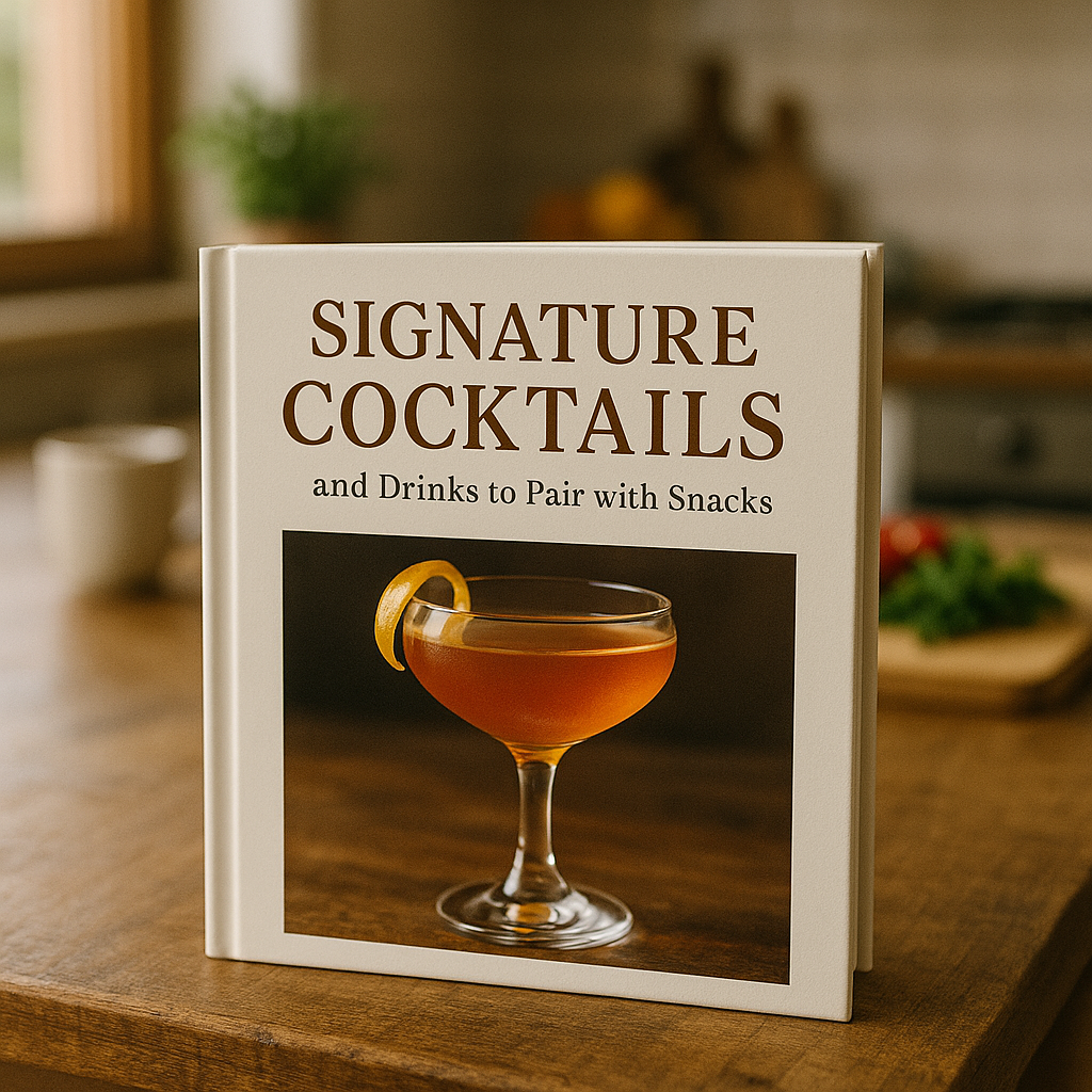 Signature Cocktails and Beverages to Pair with Appetizers